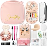 Kate Aspen Wedding Survival Kit – Braut-Notfallset Mit Kosmetiktasche, Nähzeug, Haargummis & Mehr