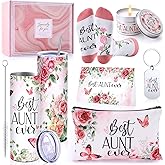 Funnymoom Aunt Gifts from Niece, Nephew,christmas Birthday Gift, Mothers Day, to Be Aunt, Promoted, Pregnancy Announcement Best Ever Water Tumbler