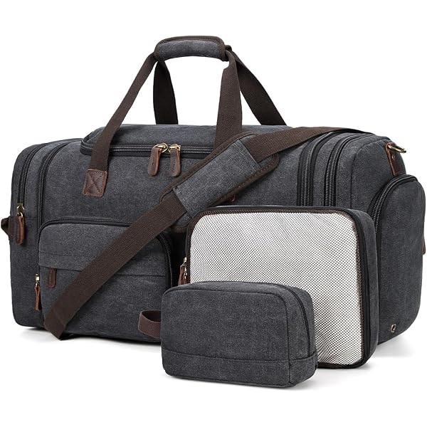 Amazon Prime Mymealivos Canvas Weekender Bag TELOSPORTS