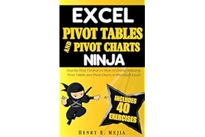EXCEL PIVOT TABLES and PIVOT CHARTS NINJA: Step-by-Step Tutorial on How to Create Amazing Pivot Tables and Pivot Charts in Mi