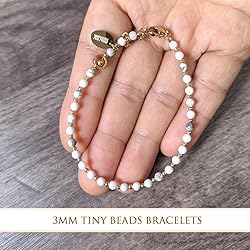Morchic White Howlite Natural Gemstone Adjustable