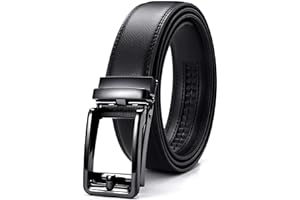 CHAOREN Click Belts for Men - Mens Ratchet Belt 1 3/8" for Dress Pants - Perfect Companion to Men's Oxfords