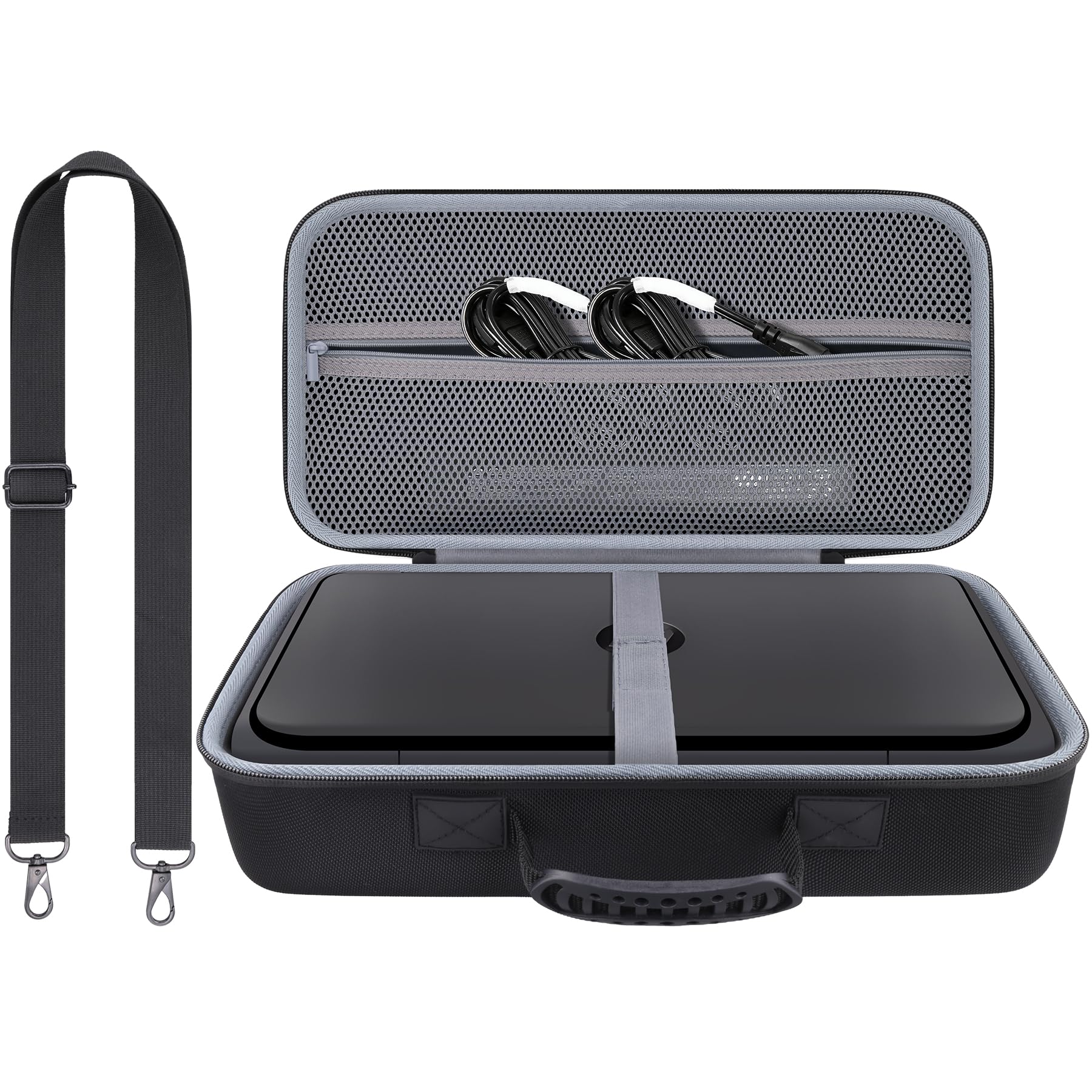 co2CREA Hard Travel Carrying Case for HP OfficeJet 250 Mobile Printer,Black Case Only