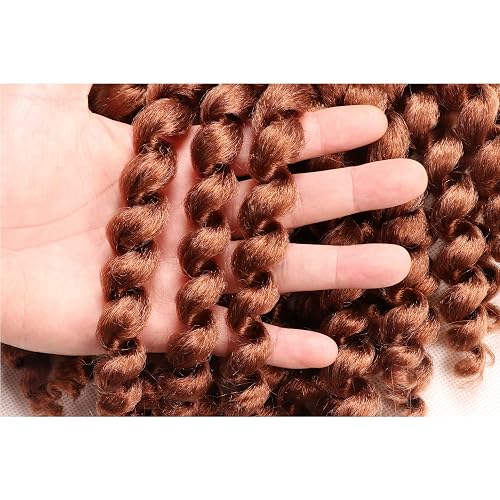 8 Inch Jamaican Bounce Crochet Hair 4 Packs 22 Strands Jumpy Wand