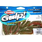 NEW Berkley Gulp! Saltwater Fishing Lure 2" SANDWORM GSSW2-C CAMO