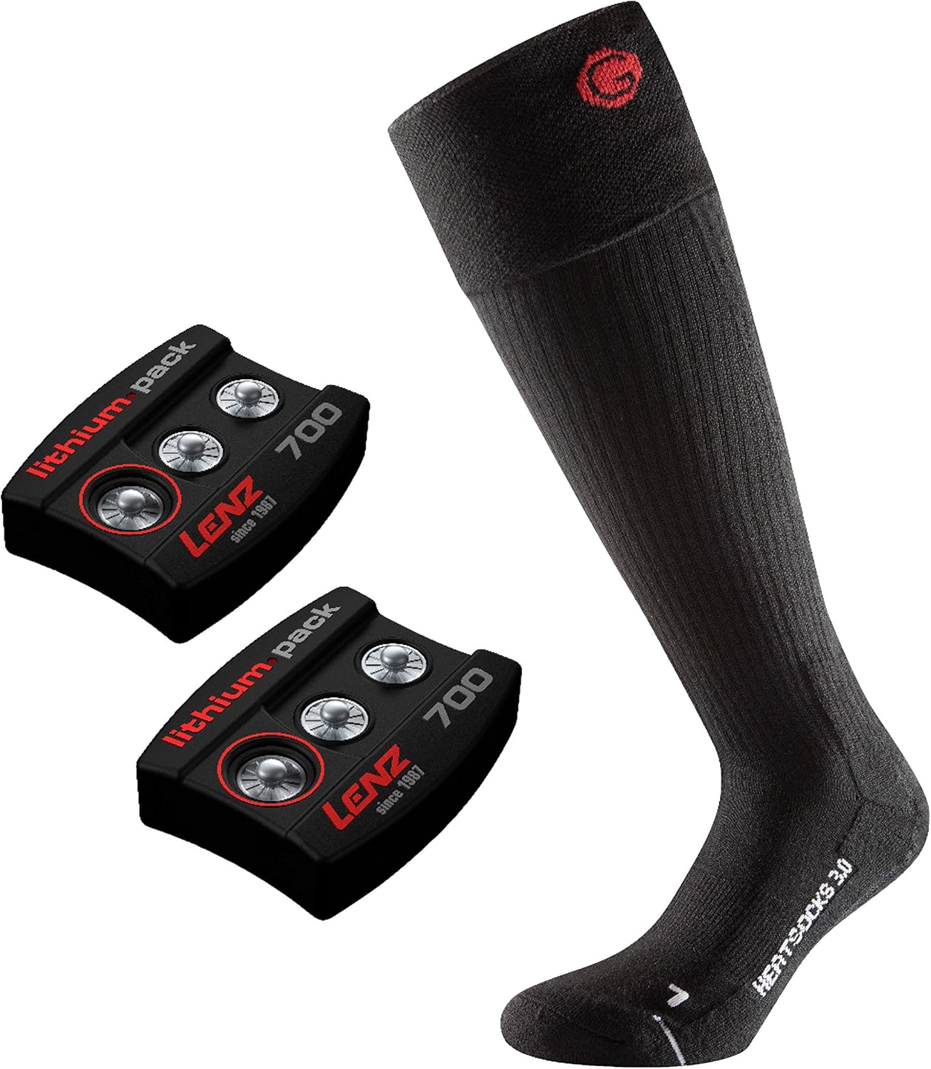 Lenz 3.0 Heated Socks w/rcB 700 (Medium), Socks Amazon Canada