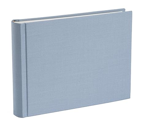 Semikolon Fotoalbum, gebundenes Leinen, klein, Ciel Sky Blue, Größe S