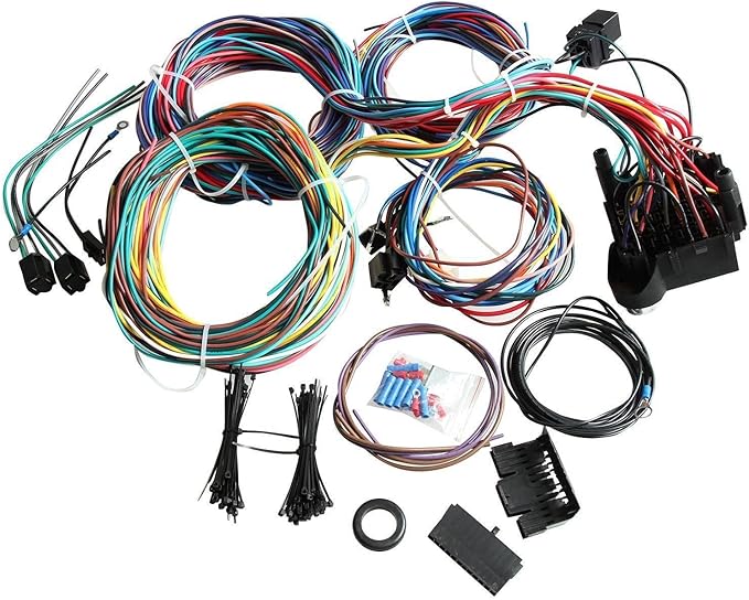 Amazon.com: New 21 Circuit Wiring Harness with Extra Long Wires for