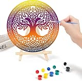 Walarky Celtic Symbol Wall Decor Set 4 Pieces 12 Inch Wood Triskelion Triquetra view 5