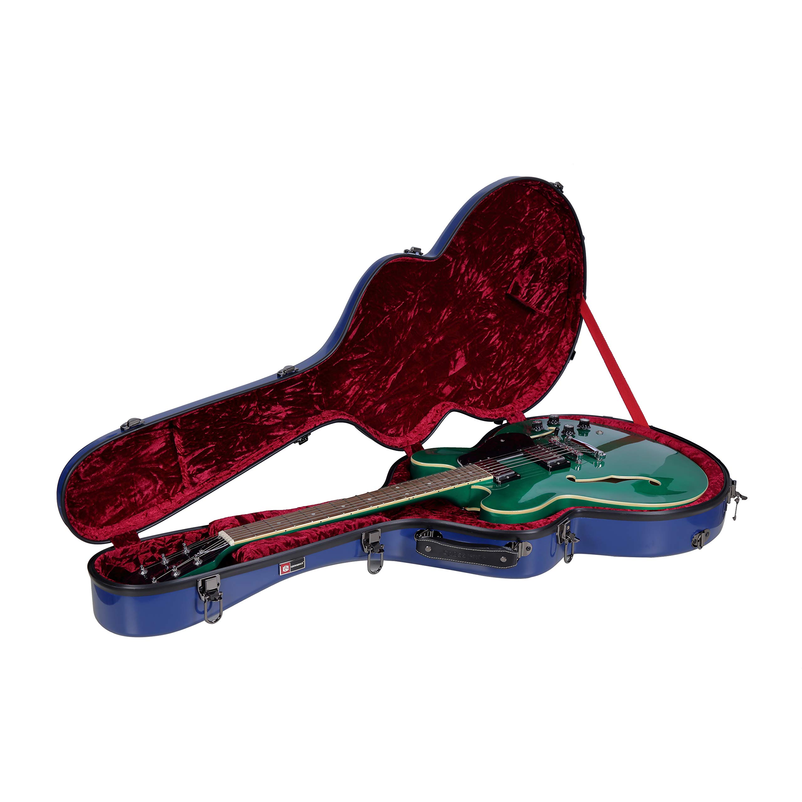 Electric Bass Amazon Guitar Case Hard Crossrock 335 Style Guitar