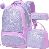 Unicorn Backpack for Girls School Backpack for Girls Unicorn Bookbag School Bag Set for Elementary Back to School