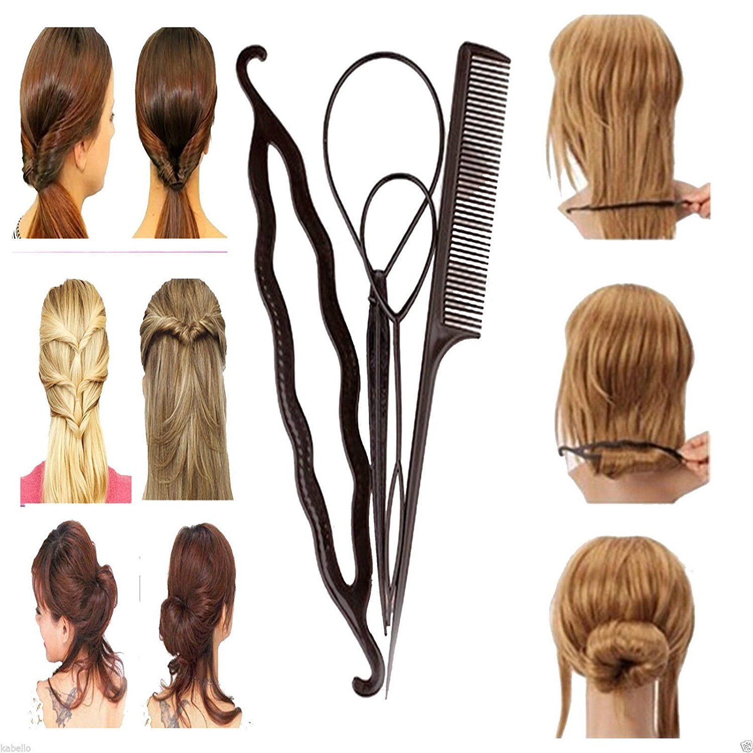 Buy Magic Hair Styling Accessories Set Hair Pin Hair Bun Maker