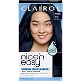 Clairol Nice'n Easy Permanent Hair Dye, 2BB Blue Black | Pack of 1 | 100% Gray Coverage | Long‑Lasting, Natural‑Looking Color &amp; Shine | Pack of 1