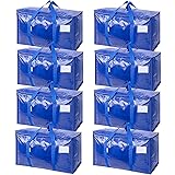 TICONN 8 Pack Extra Large Moving Bags with Zippers
