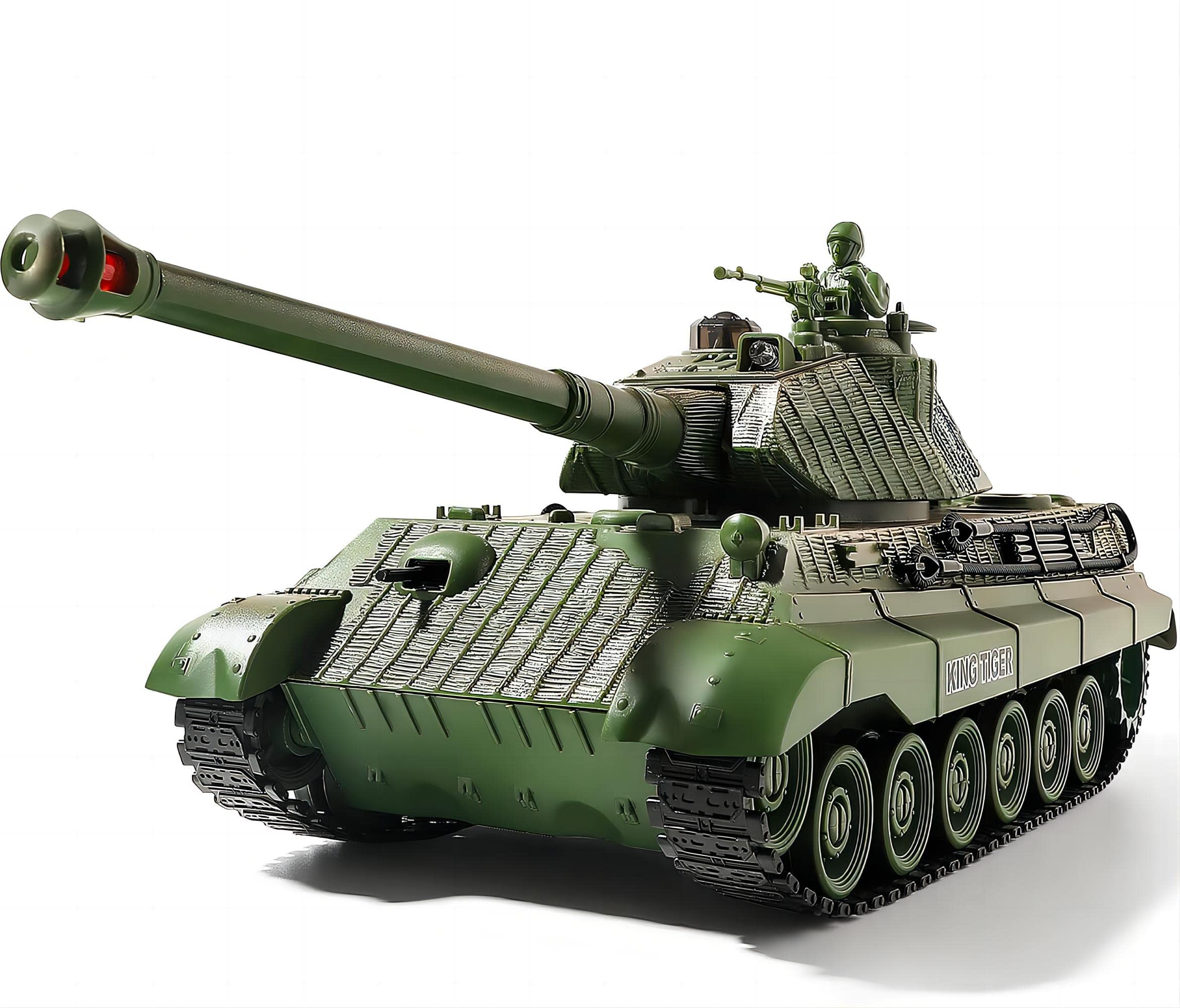 Mua RC Tank, Remote Control WW2 German King Tiger Army Tank Toys, 128