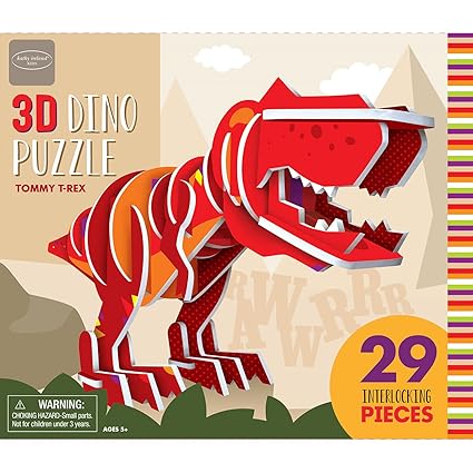 Bendon Kathy Ireland Tommy T-Rex 3D Puzzle (29 Piece)
