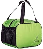 Istorm Polyester Zipper Lunch Bag (Green, XL)