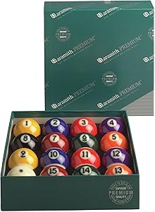 Aramith Genuine Belgian Premium Pool/Billiard Ball Set (Phenolic Resin)