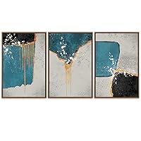 SIGNWIN Framed Canvas Wall Art Japanese Style Canvas Prints Home Artwork Decoration for Living Room,Bedroom - 16