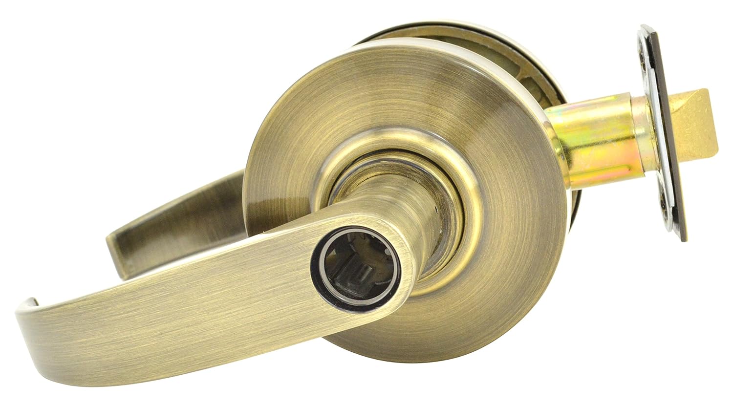Antique Brass Finish Schlage commercial AL53NEP609 AL Series Grade 2