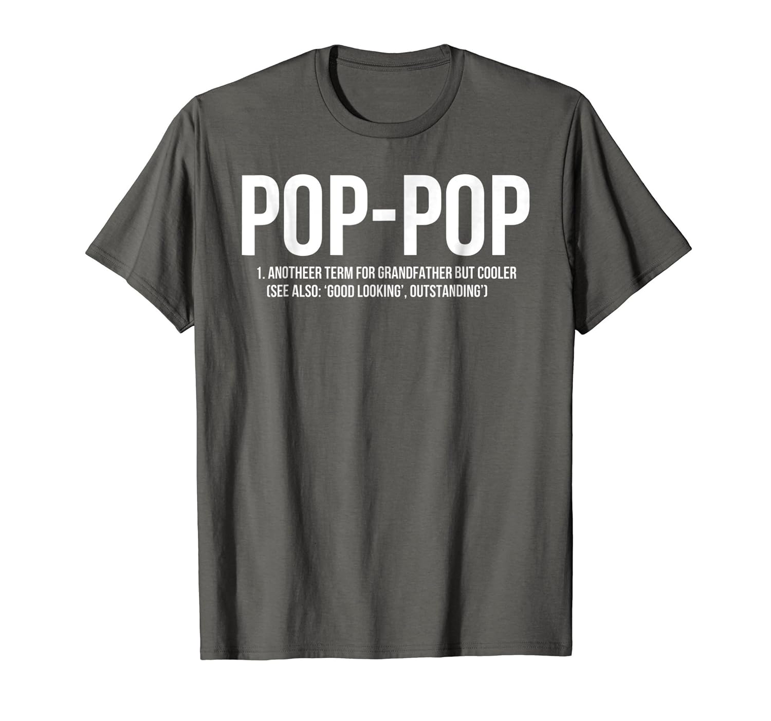 Pop-pop Definition Great Gift For Grandparents T-Shirt-anz