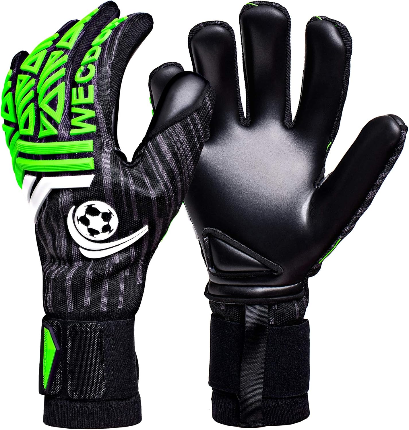 Wecdoit Goalkeeper Gloves Size 7/8/9/10 Adult/Youth Goalie Gloves