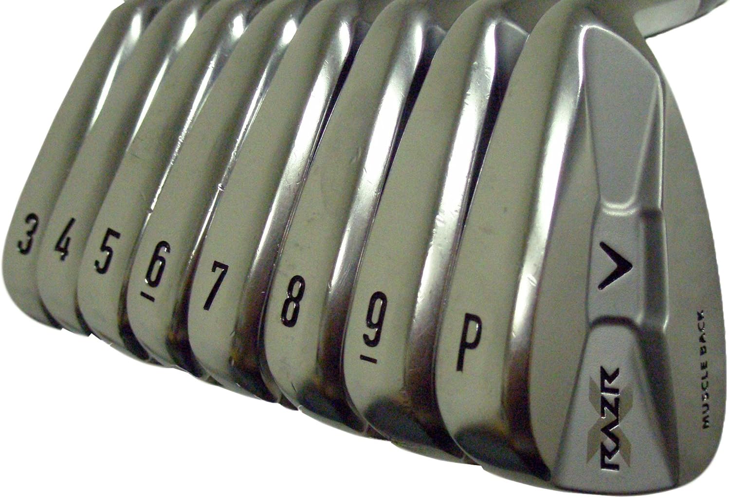 Callaway Razr X Muscleback Irons Set 3PW (Project X 6.0, STIFF)