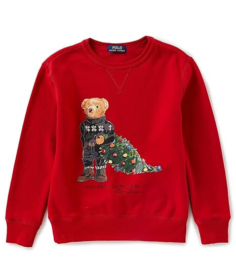 boys polo sweatshirt