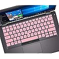 Keyboard Cover for 14" Dell Latitude 5410 5400 5401 5411 Laptop with Pointing, Dell Latitude 7400 14 inch Keyboard Skin Protector,14" Dell Latitude Laptop Accessories-Pink