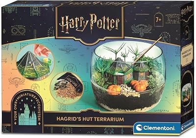 Clementoni Harry Potter Terrarium Kit | Build Magical Greenhouse | Science Toy