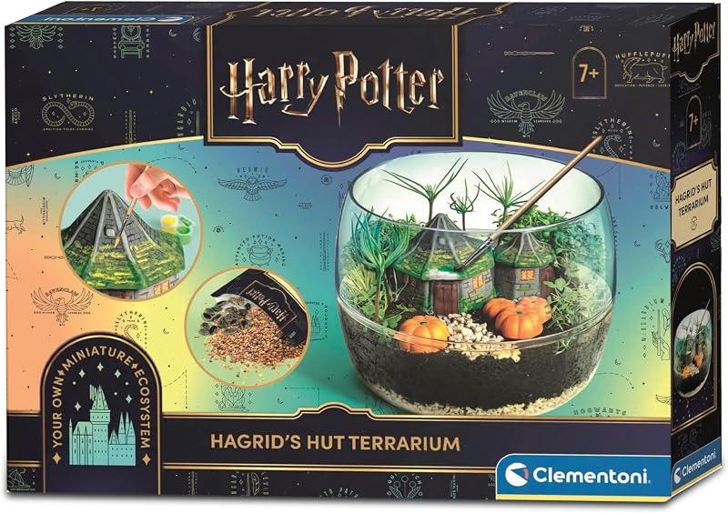 Clementoni Harry Potter Terrarium Kit | Build Magical Greenhouse | Science Toy