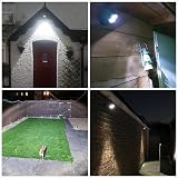 NICREW Battery PIR Motion Sensor LED Security Light Outdoor Spotlight 4 LEDs view 9