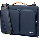 tomtoc 360 Protective Laptop Shoulder Bag for 16-inch MacBook Pro M4/M3/M2/M1 Pro/Max A3403 A3186 A2991 A2485 2024-2019, Water-resistant Sleeve for Dell XPS 15 Surface Book 3 The New Razer Blade 16