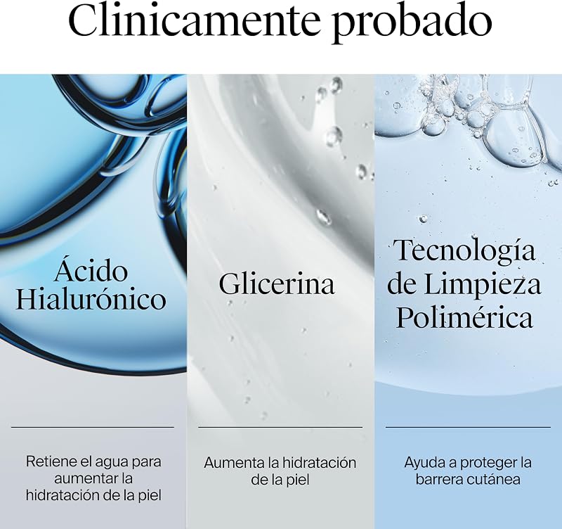 Hydro Boost Limpiador Facial Gel de Agua, 200 ml