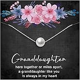 ALoveSoul Necklace for Women Girls - 925 Sterling Silver Single Pearl Necklace, Mother's Day Birthday Gift Ideas