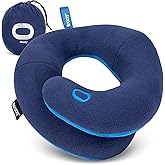 BCOZZY 3-7 Y/O Kids Travel Pillow for Car & Airplane, Soft Kids Neck Pillow for Traveling in Car Seat, Provides Double Suppor