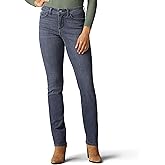 Lee Womens Secretly Shapes Regular Fit Straight Leg Jean