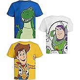 Toy Story Pixar T-Shirt (Sets) Woody Buzz Lightyear Jessie Rex Hamm MrPotato Forky Slinky Dog Toddler/Birthday Kids Clothes