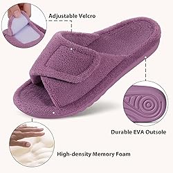 Litfun Women's Orthopedic Slippers with Arch