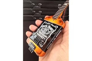 AXE HEAVEN Officially Licensed Michael Anthony Jack Daniels JD Bass Mini Guitar