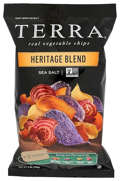 TERRA, HERITAGE BLEND CHIPS, 5 OUNCE