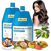 HONLINK Hair Restoring Cream with Keratin & Polypeptides, Repair & Smooth Damaged Hair, Reduce Frizz, Add Shine & Moisture, Daily Hair Care Treatment, Valentine’s Day Hair Care Gift