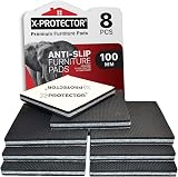 X-Protector Non Slip Pads 100 mm 8 pcs Floor Protector Pads