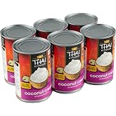 Thai Kitchen Unsweetened Coconut Cream, 13.66 fl oz (Pack of 6)