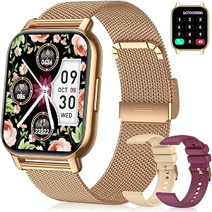TitanSync Fitness Tracker Smart Watch for Women Men, 1.85" Activity Tracker with Heart Rate SpO2 Sleep Monitor, 110+ Sport Mo