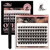 FADVAN Self Adhesive Eyelashes 72 PCS Reusable