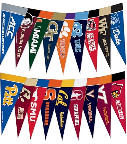 Winthrop Eagles Felt Pennant – Officially Licensed 12x30 Inch College Sports Pennant - View #3