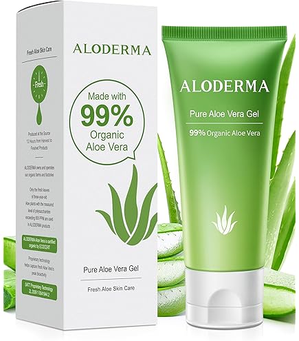 Amazon.com: Atlantia Gel de aloe vera puro, hidrata y calma la piel,  contiene 96% de jugo de aloe vera puro, ayuda con la regeneracin celular y  evita cicatrices, 6.8 fl oz :