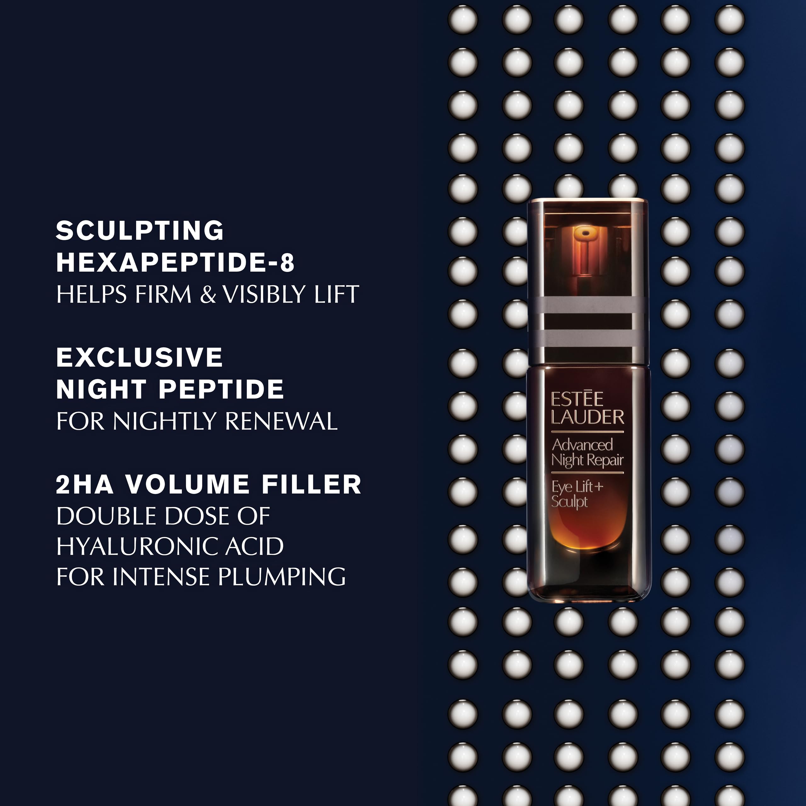 Estée Lauder Advanced Night Repair Eye Lift + Sculpt | Eye Cream with 2HA Volume Filler & Hexapeptide-8, 0.5 Fl Oz