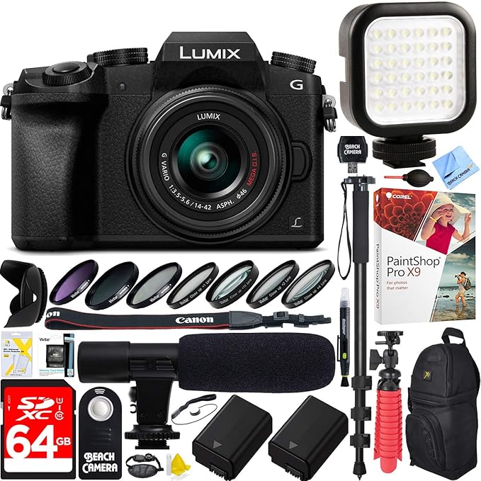 Panasonic LUMIX G7 Interchangeable Lens 4K Ultra HD Black
